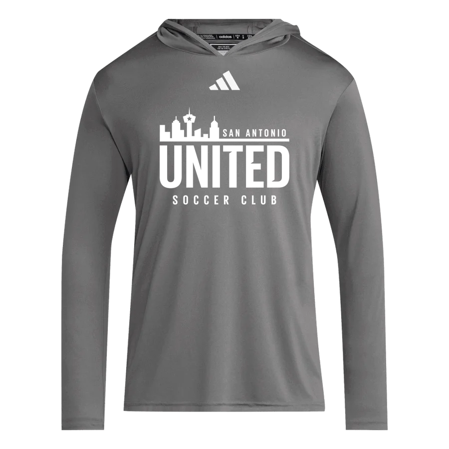 SA United adidas D4T LS Hoodie Tee
