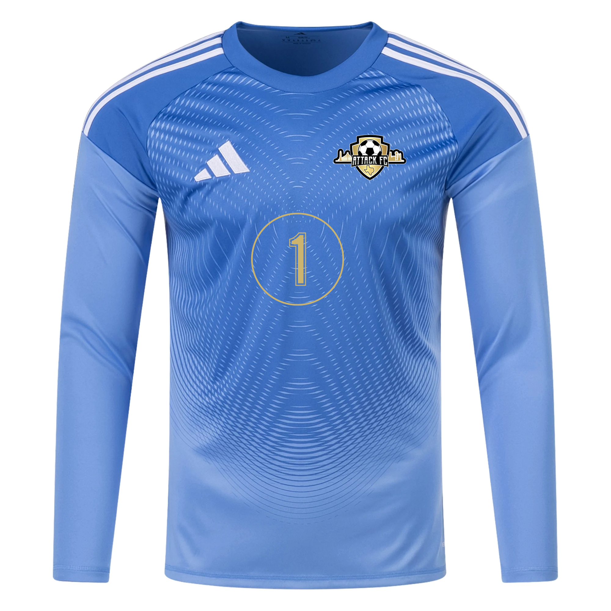 Attack FC adidas Tiro 25 GK Jersey - Blue