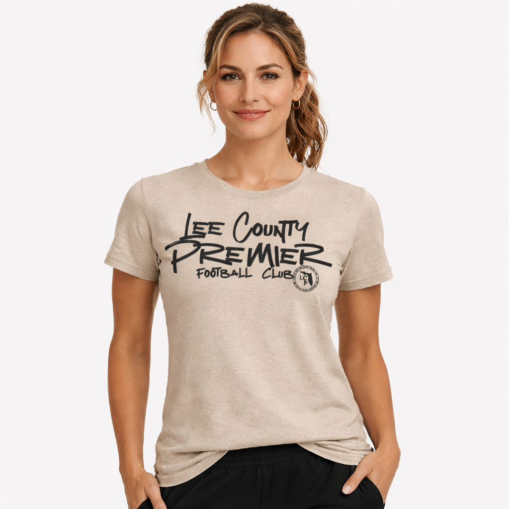 Lee County Premier Women's Perfect Tri-Blend Tee