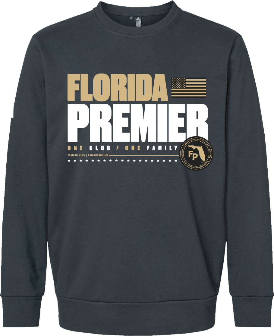 Florida Premier adidas Fleece Crewneck Sweatshirt