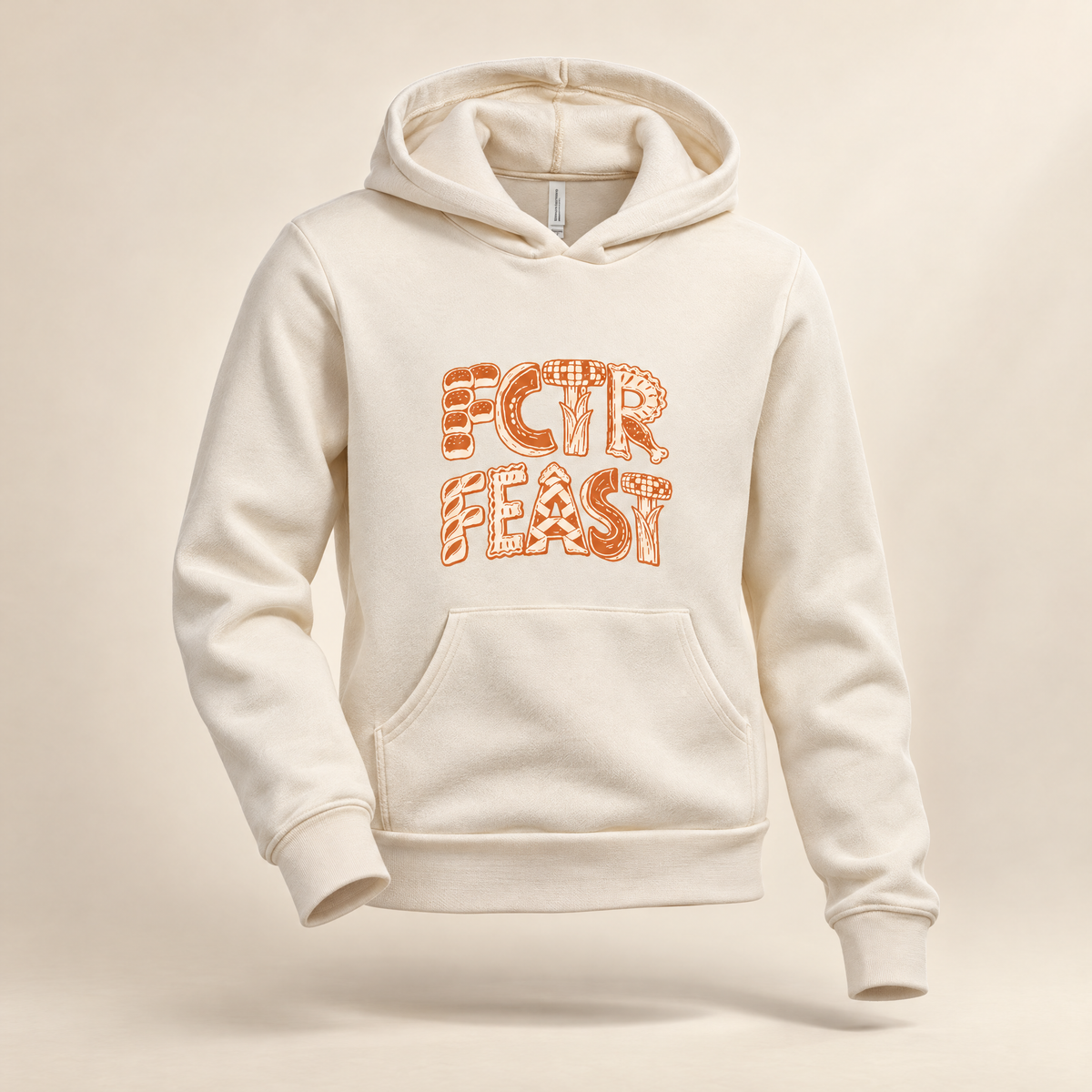 FCTR Feast | Youth Harvest Lettering Stack Hoodie