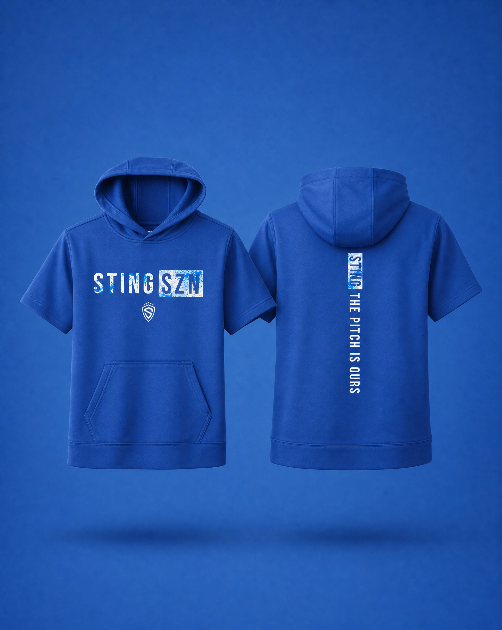 Sting SZN | Youth Sport Fleece SS Hooded Pullover