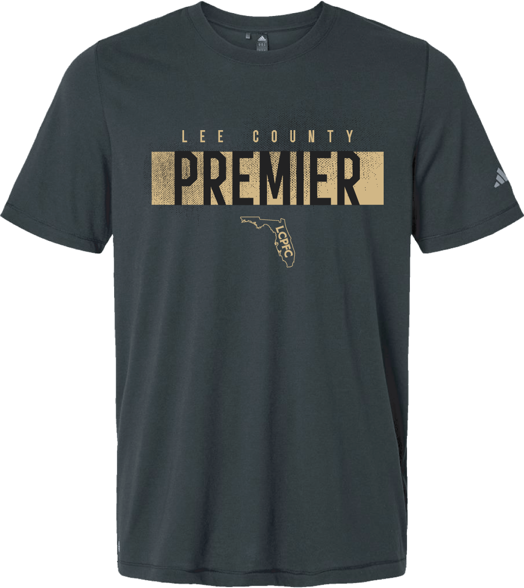 Lee County Premier adidas Men's Blended Shirt