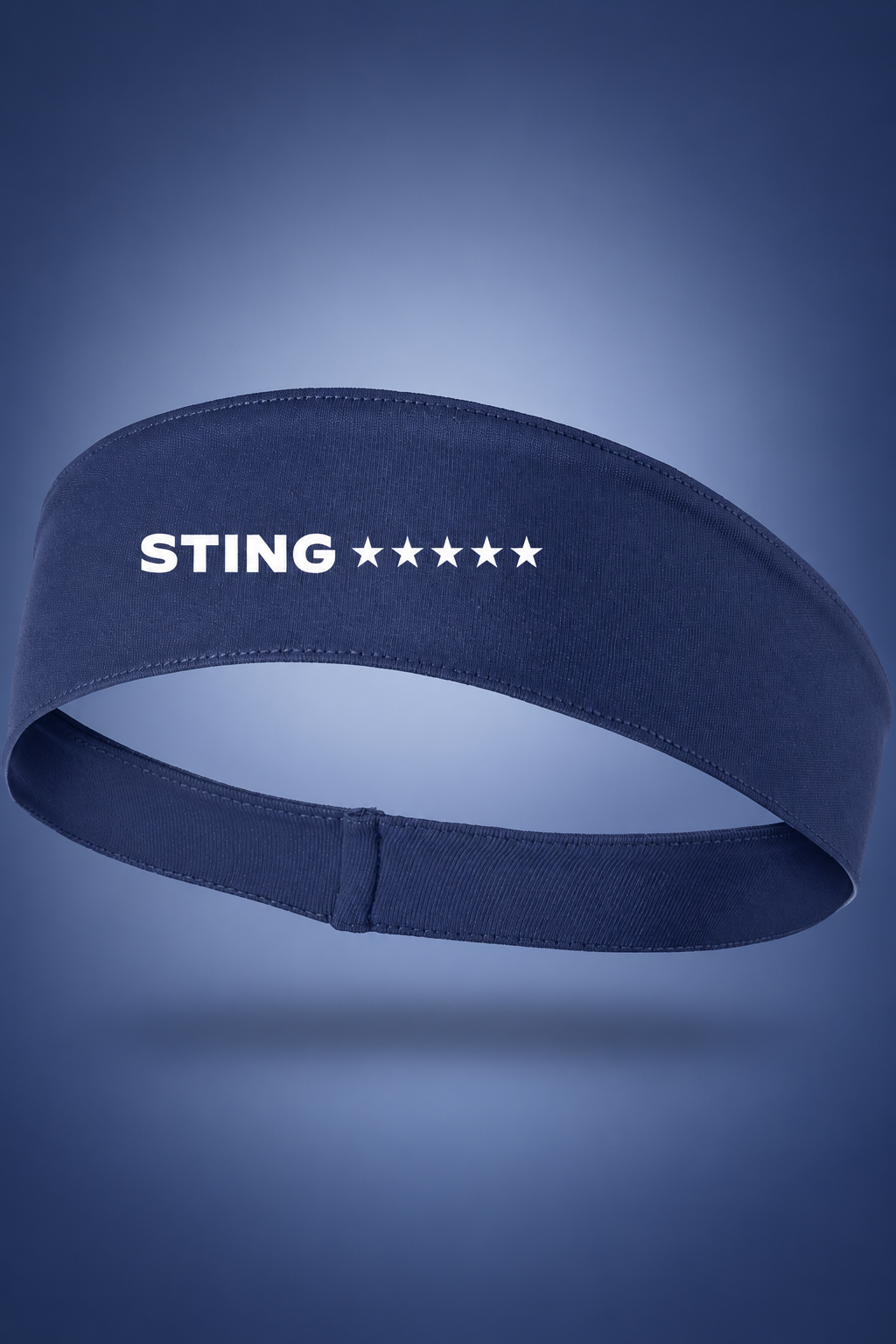 Sting Core | Star Competitor Headband – Navy, front view