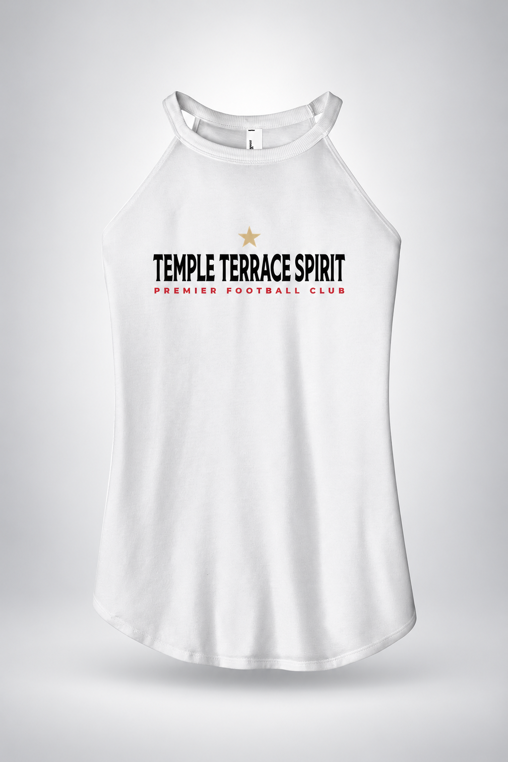 Temple Terrace | Women's Active Tank – White, front view