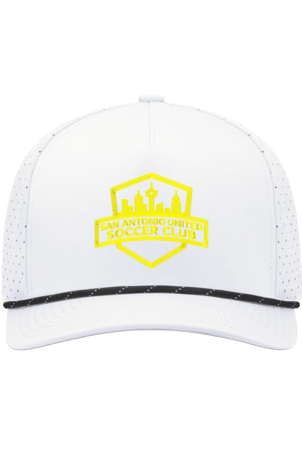 SAU Core | Weekender Snapback Cap – Black, front view