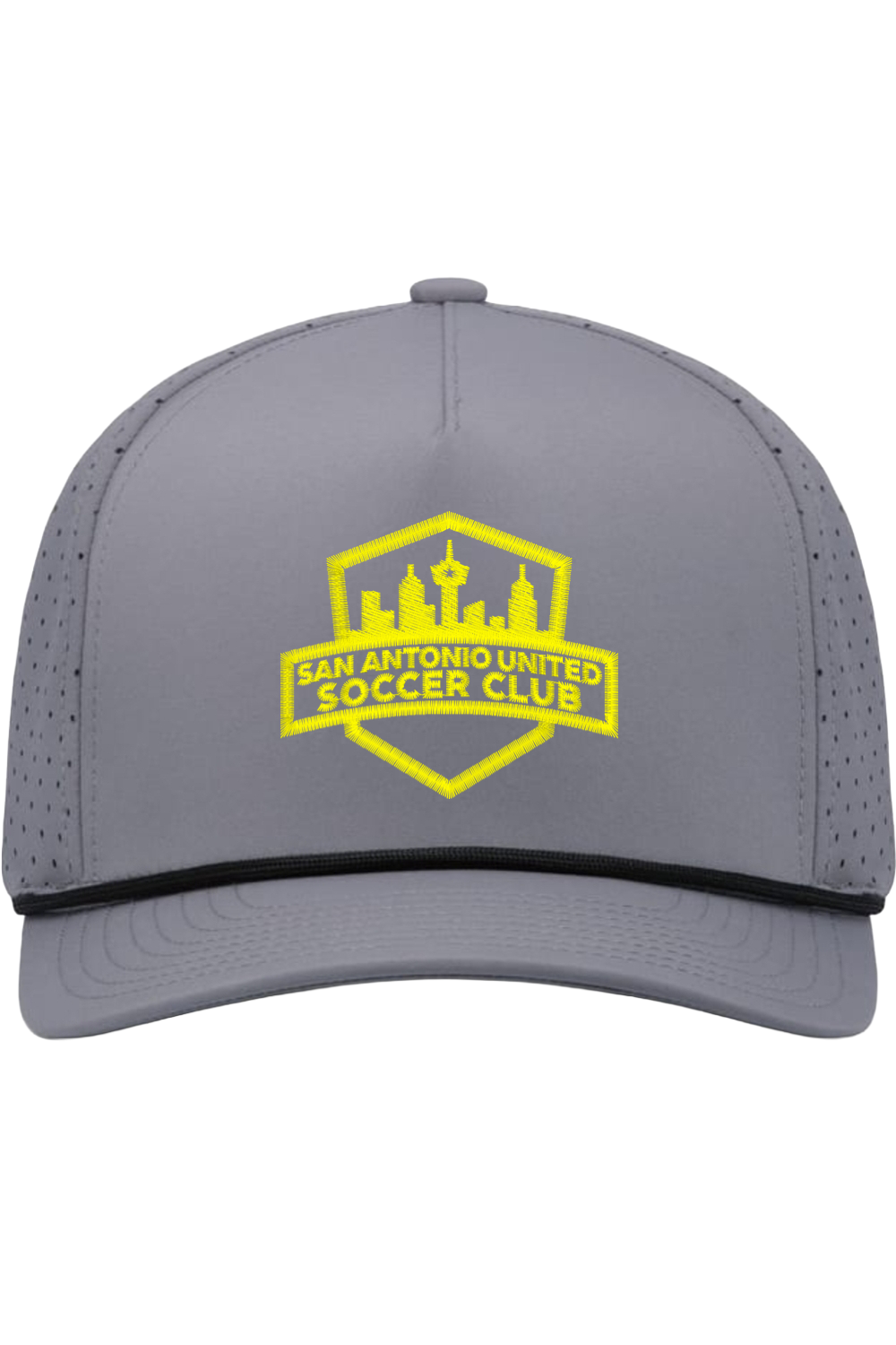 SAU Core | Weekender Snapback Cap – Black, front view