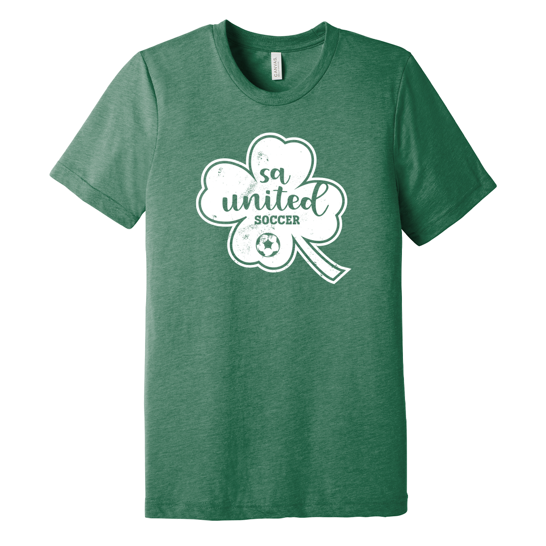 SA United 24 St Patty's Triblend Tee