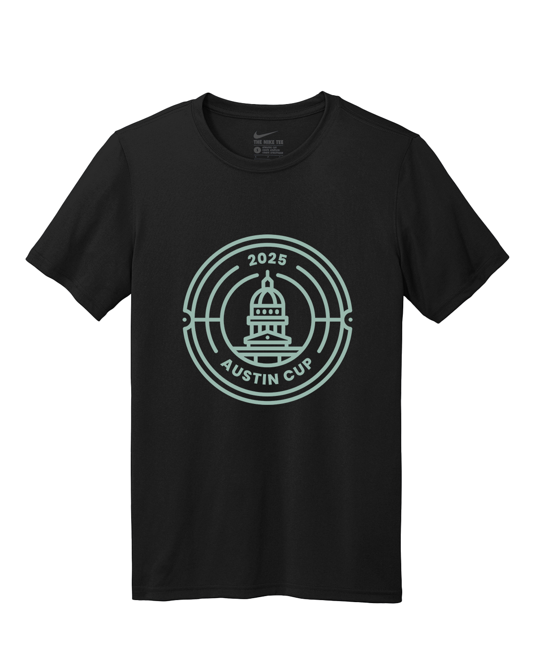 Austin Cup 2025 Youth Nike S/S Dri-Fit T-Shirt Primary Logo