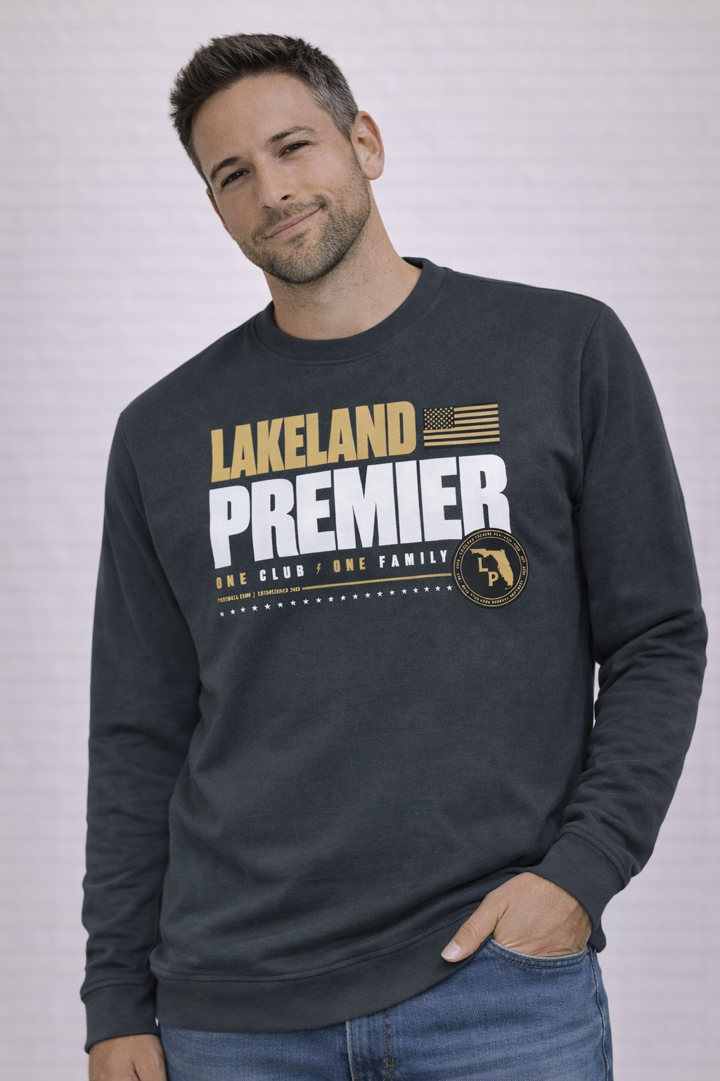 Lakeland Premier adidas Fleece Crewneck Sweatshirt