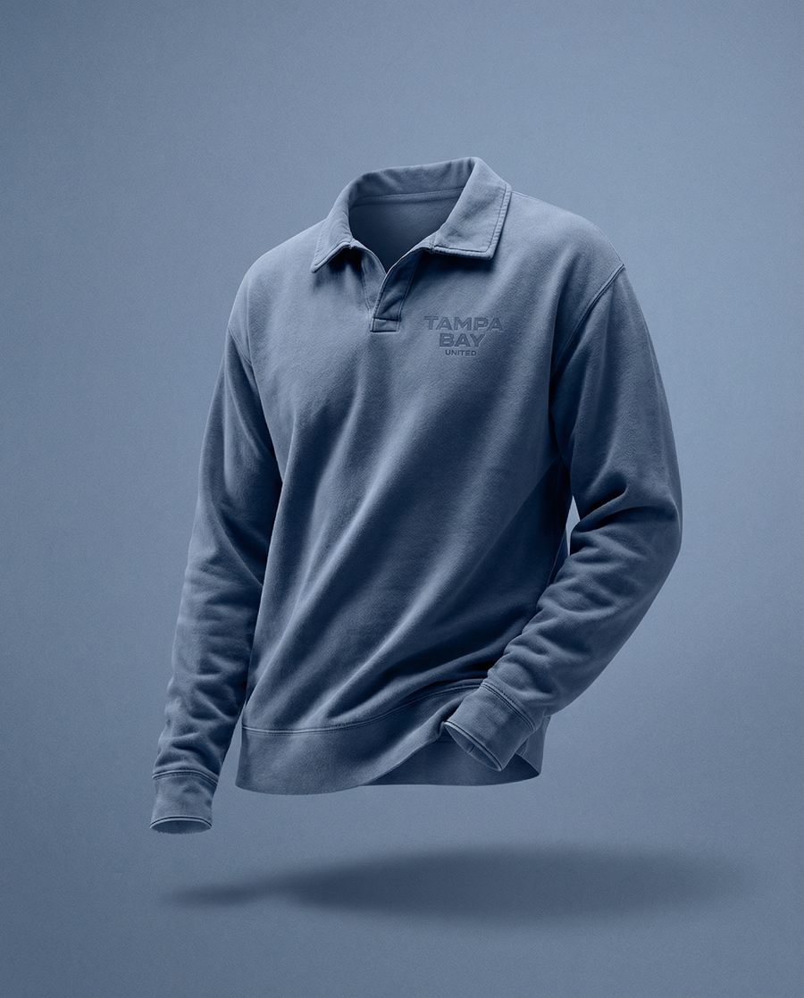 TBU Drop | ComfortWash Collared Terry Sweatshirt