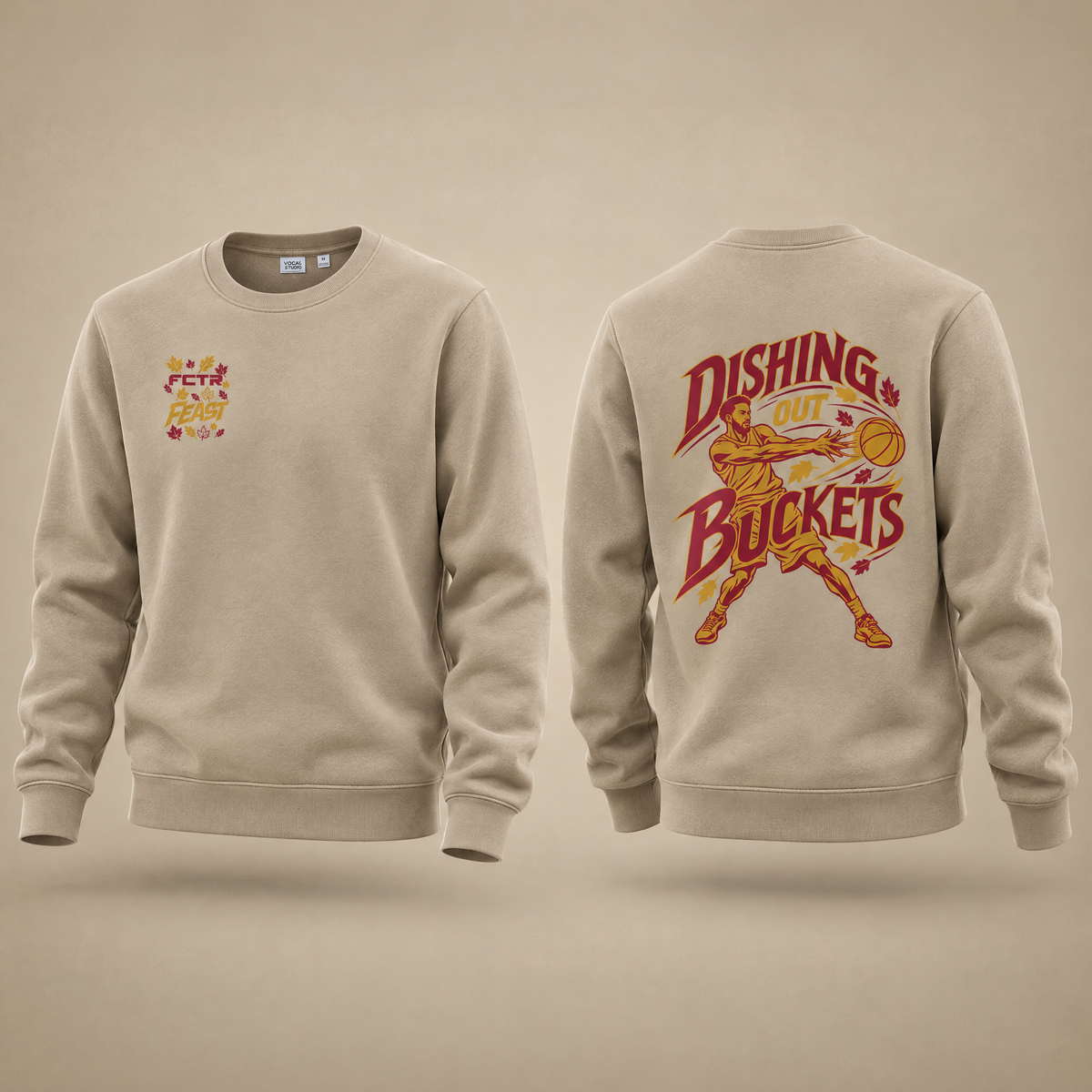 FCTR Feast | Adult Dishing Out Buckets Sweatshirt
