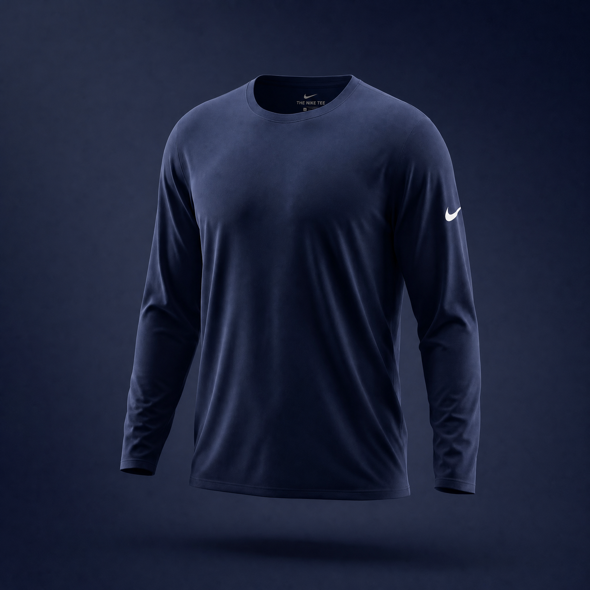 Nike Youth Long Sleeve Cotton Dri-Fit Shirt – alternate view 2