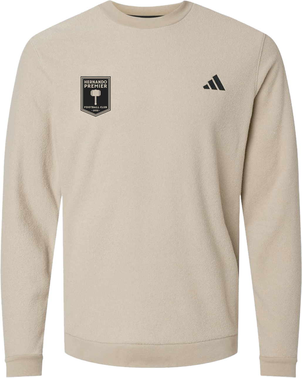 Hernando Premier adidas Men's Terry Loop Crewneck Sweatshirt