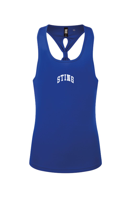 Sting Soccer Core | Ladies Knot Back Tank | Royal