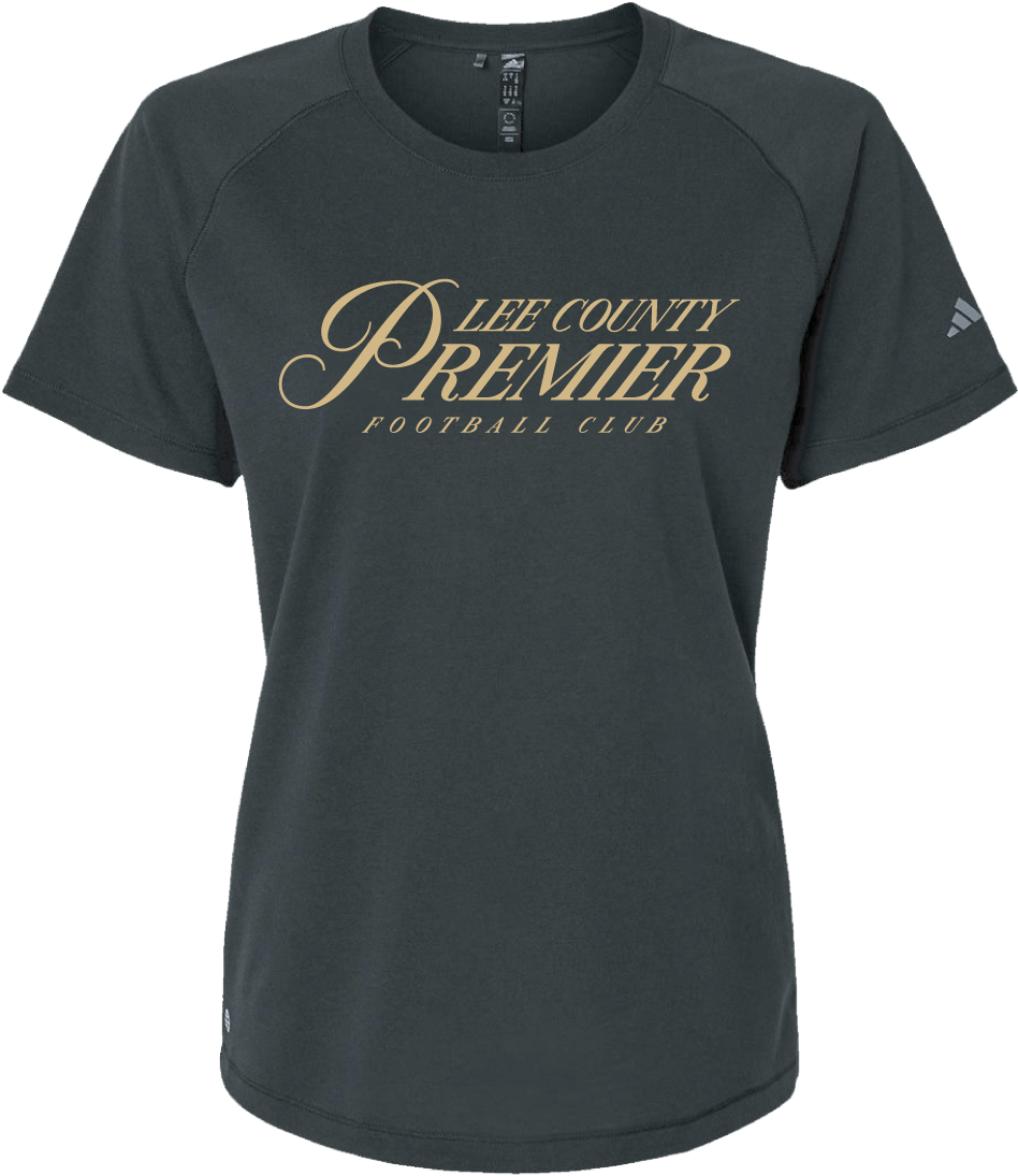 Lee County Premier adidas Women's Blended Tee