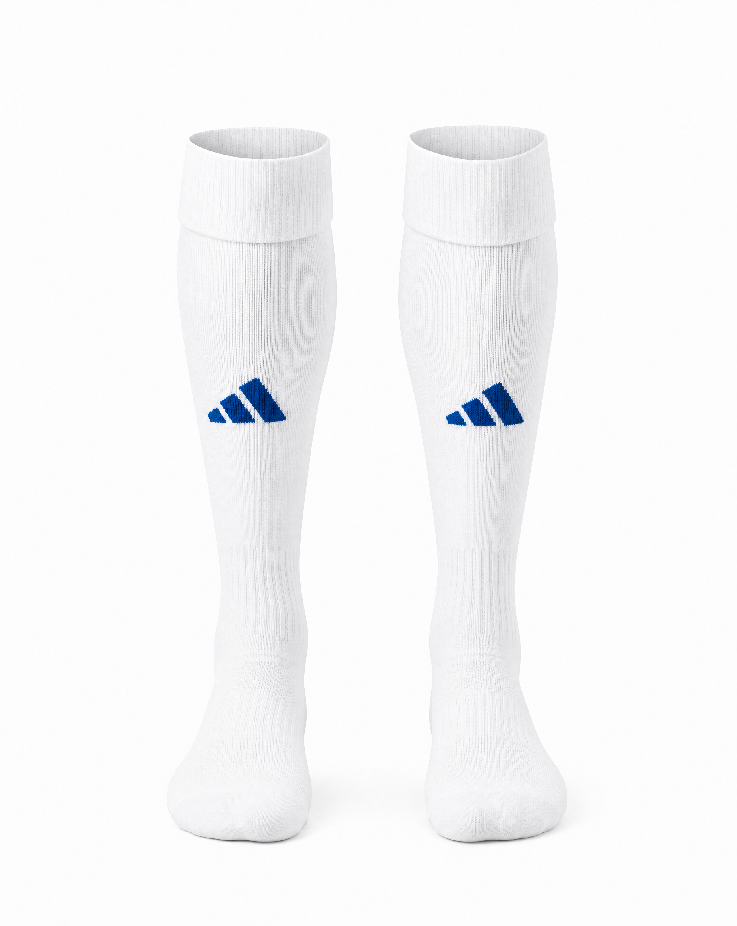 adidas Team Speed 5 OTC Sock - White/Royal