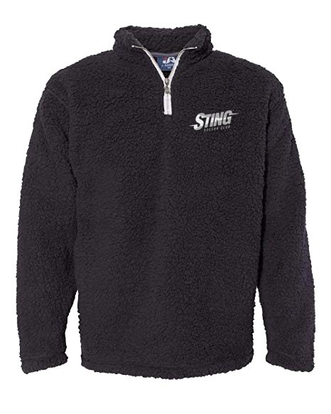 Sting JA Sherpa 1/4 Zip - Black