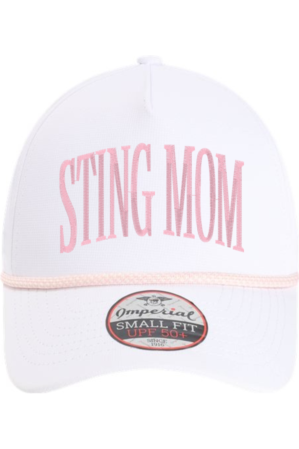 Sting Soccer | 'STING MOM' Pink Embroidered Rope Hat