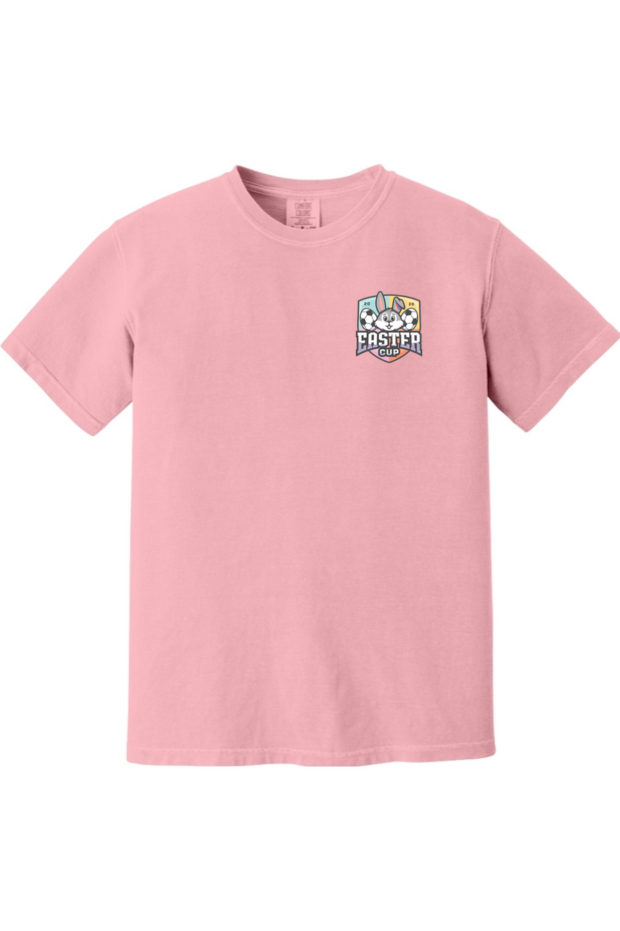 Easter Cup | Comfort Colors Ringspun Short Sleeve Shirt – front view