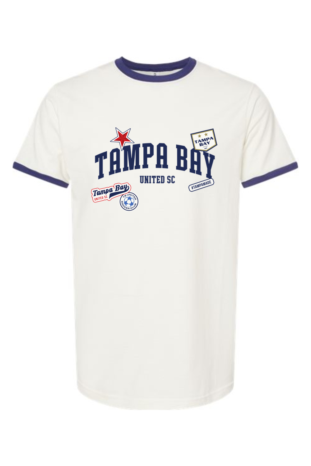 TBU Drop | Vintage Patch Unisex Ringer Tee