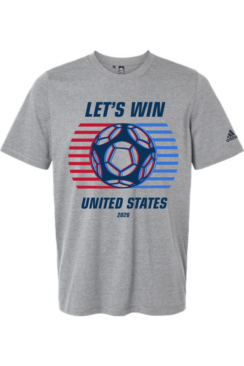 USA Let's Win | Adidas Blended T-Shirt