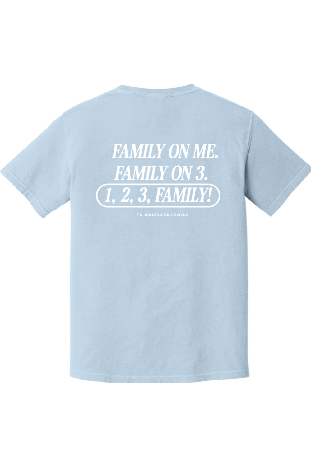 FCW ATX Event | Family Hydrangea Unisex Garment-Dyed Heavyweight T-Shirt