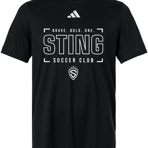Sting Grid Adidas Men's Pregame T-Shirt