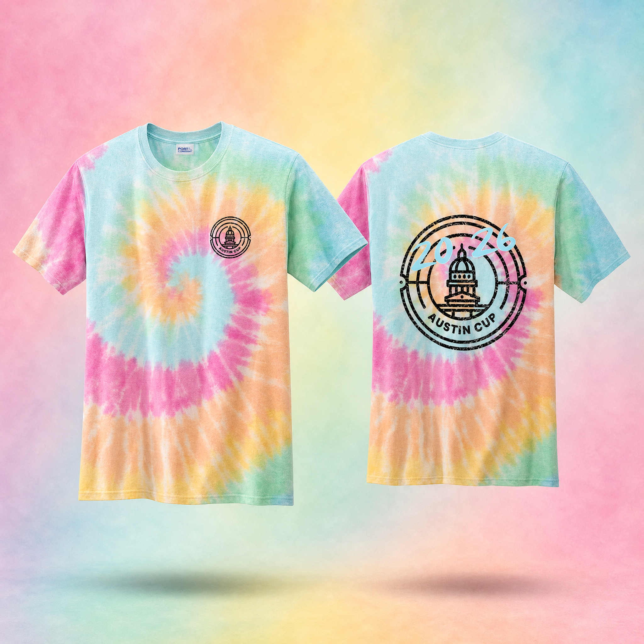 Austin Cup '26 Tie-Dye Tee