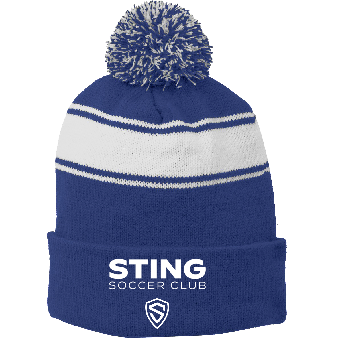 Sting Soccer Knit Pom Beanie
