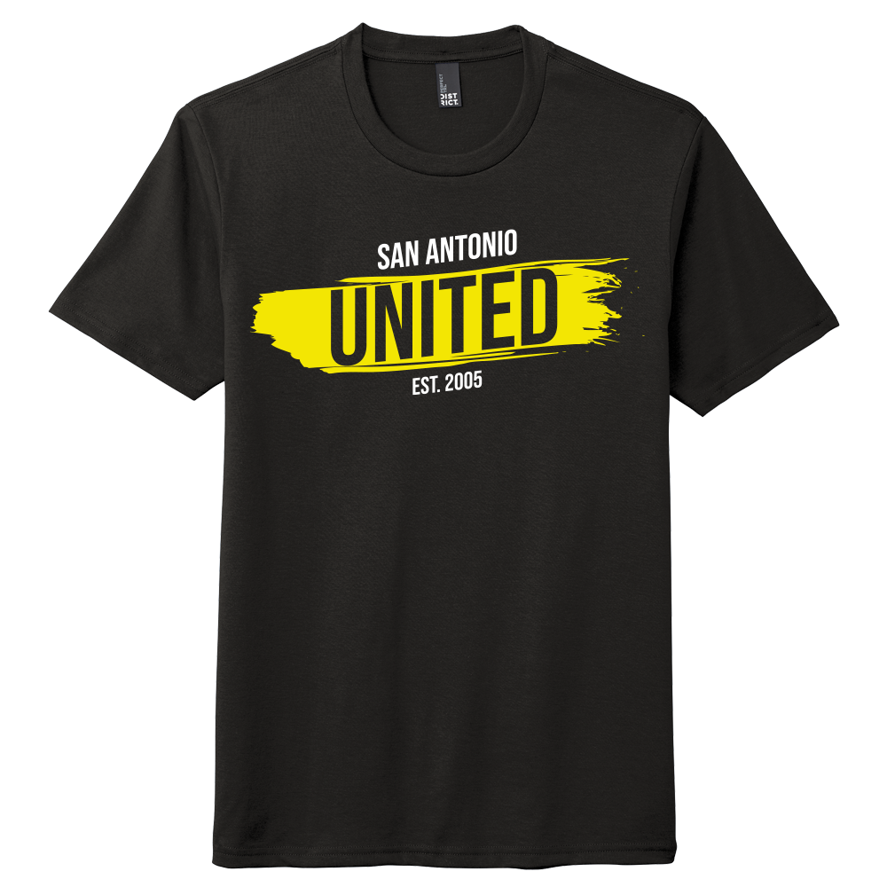 SA United Splash PosiCharge Tri-Blend Wicking Raglan Tee
